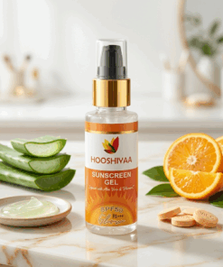 Herbal Gel Sunscreen SPF 50 PA+++ | Lightweight & Non-Greasy Sun Protection